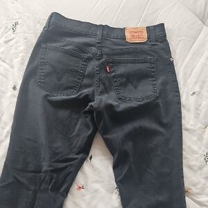Levi's Womens Black Jeans